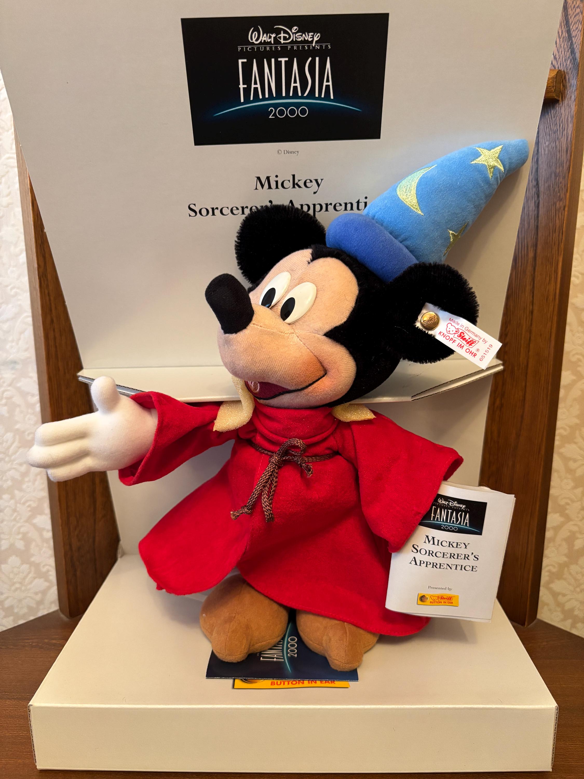 Steiff Mickey Mouse - Etsy
