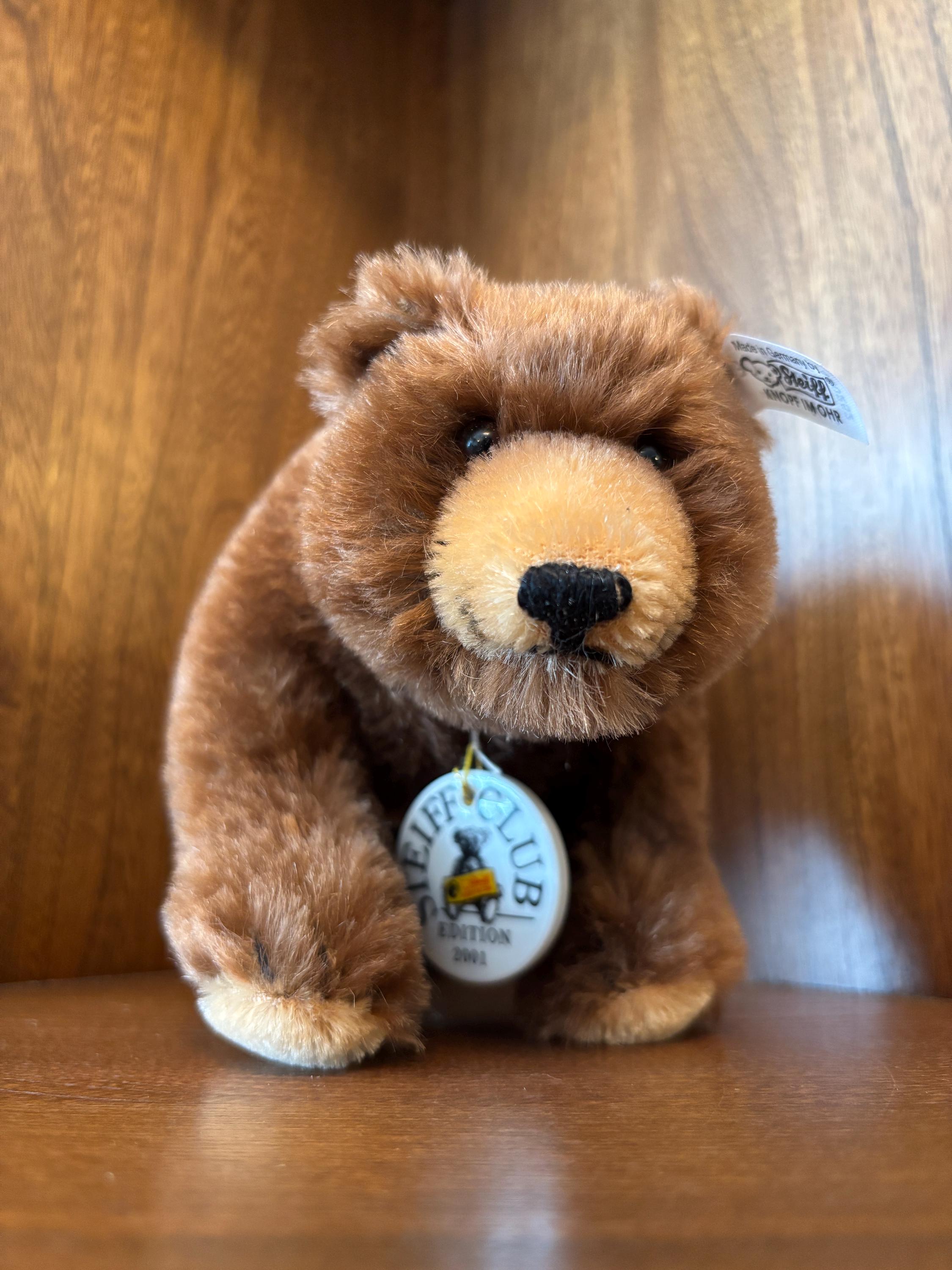 Steiff Brummbär Growling Bear 1934歩く唸る熊 Steiff Growling Bear 1934 Collectors Club Brummbar 2001 EAN 420252