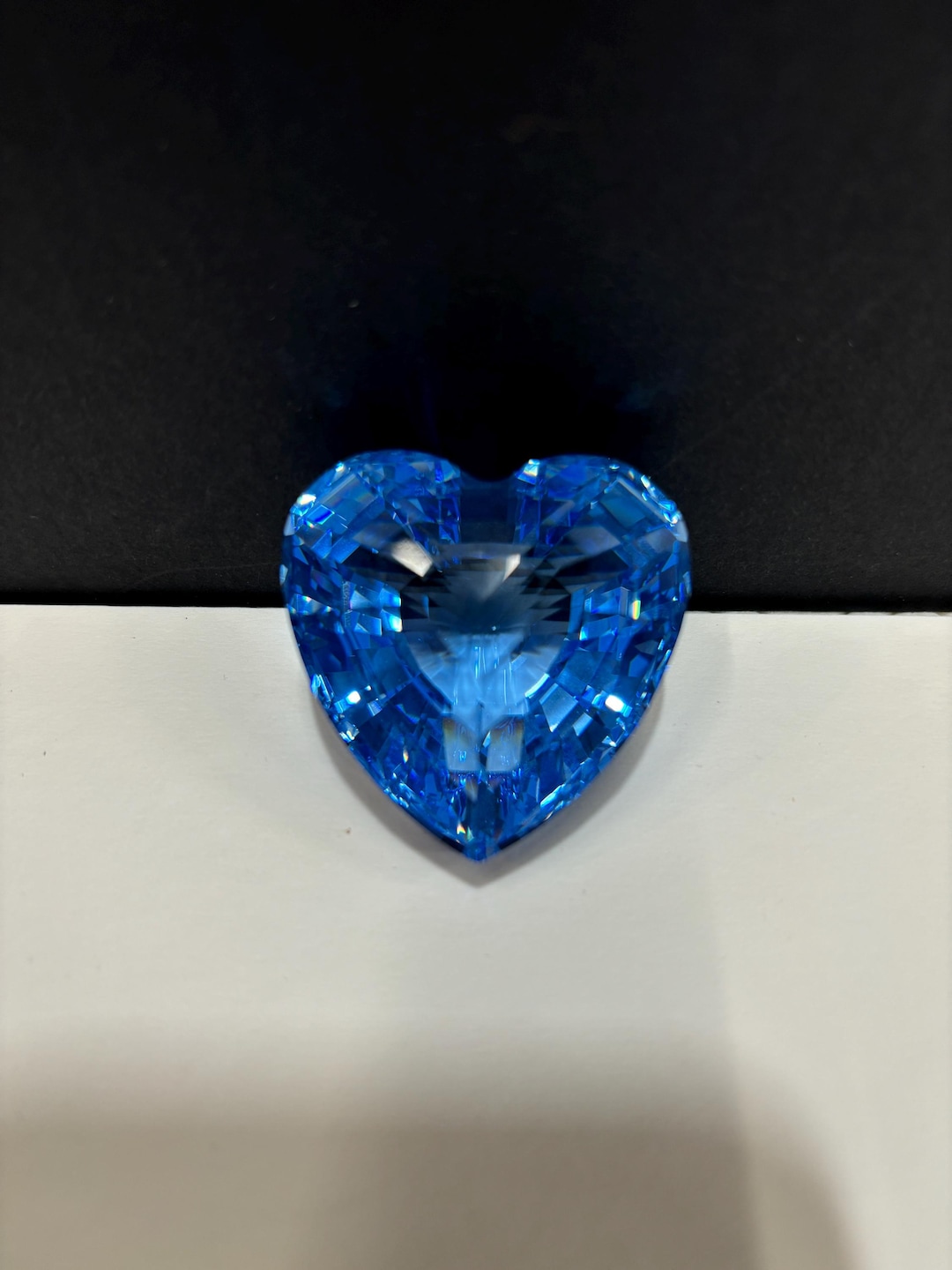 Swarovski 1997 Pale Blue Heart Renewal Gift SCS - Etsy
