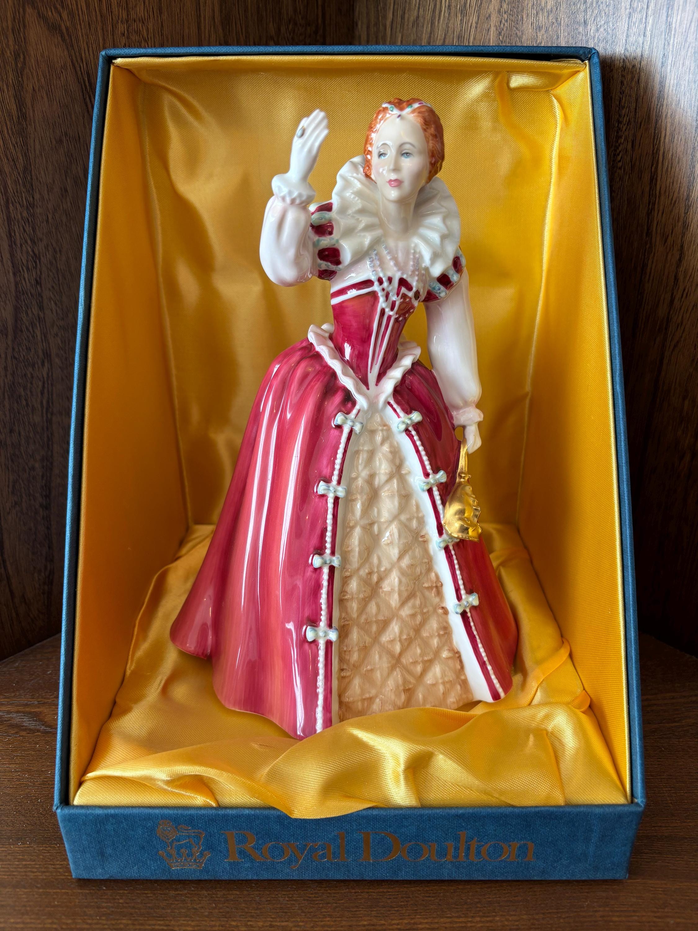エリザベス・Elizabeth・1 アンティーク 女の子 置物 Queen Elizabeth I Figurines - Etsy