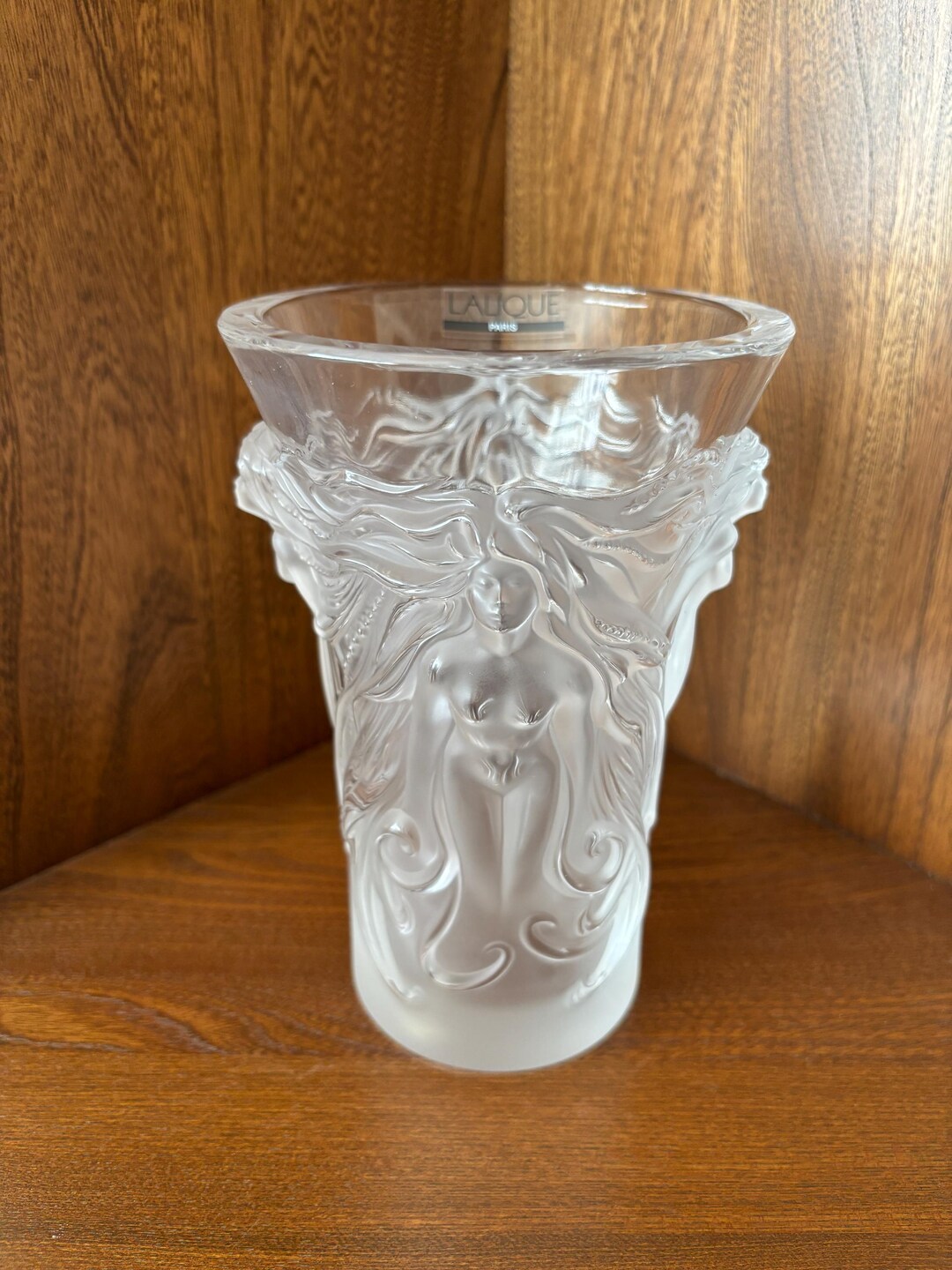 Lalique Vase Fantasia Mermaid Nymph Naiades 12626 - Etsy