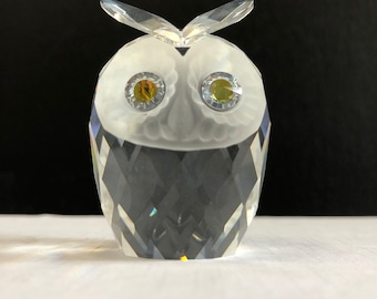 Swarovski Crystal SMALL / MEDIUM OWL #010016 - Etsy