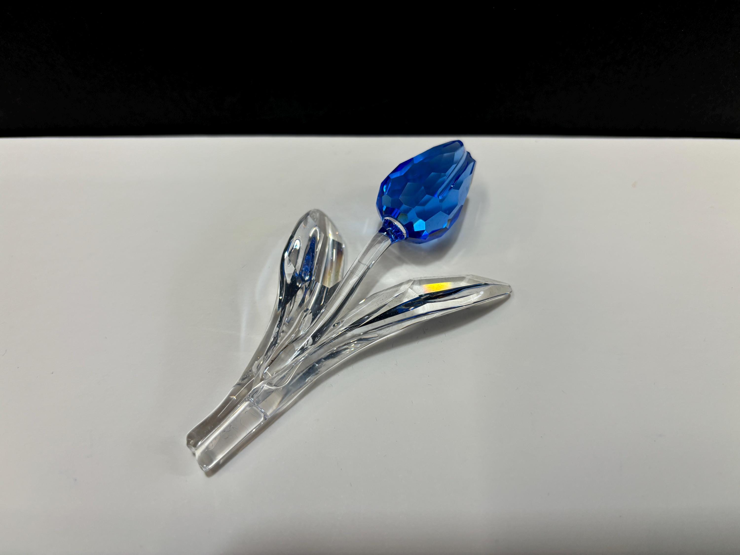 スワロフスキー 2002 ブルーチューリップ（ミニチューリップパック付き