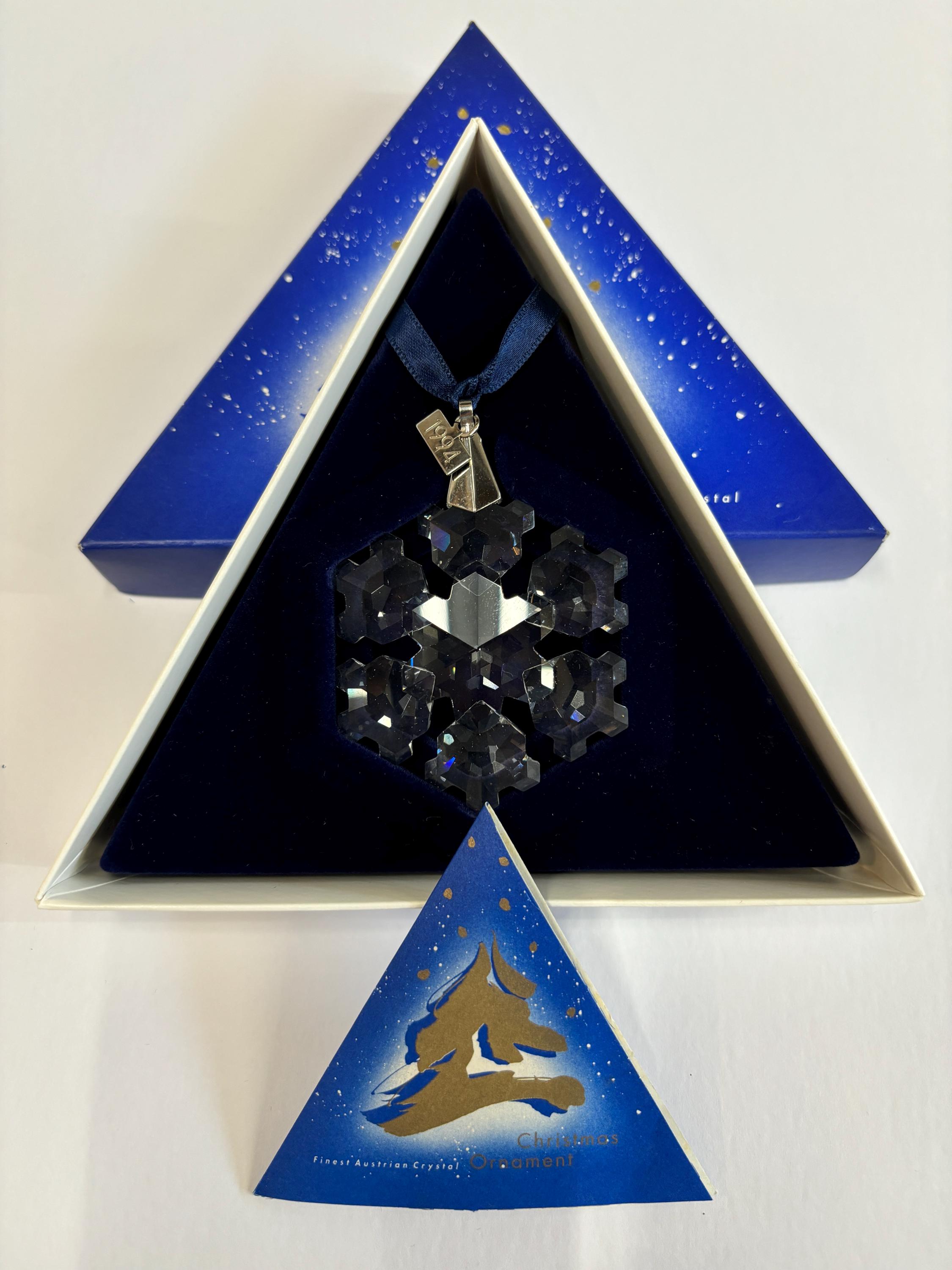 Swarovski 1994 Weihnachtsstern-Schneeflocke - Etsy Schweiz