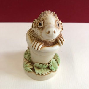Topfaufkleber Harmony Kingdom Treasure Jests Igel TJHE4