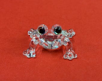 スワロフスキークリスタルのクリスベアとハニーポットの置物 - Etsy 日本