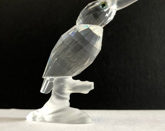 スワロフスキー「マラカイト カワセミ」#6233-023 - Etsy 日本