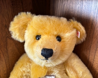 STEIFF - Limited Edition 1909 Replica Blond 65 Teddy Bear - Etsy UK