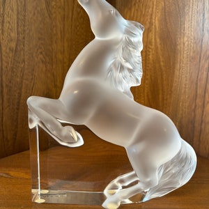 Lalique Horse - Etsy