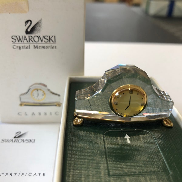 Swarovski Clock Etsy