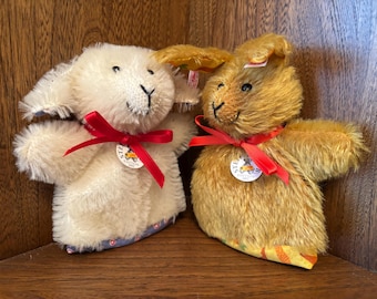 Steiff Hello 2000 Goodbye 1999 Bear Set for 1999 22cm EAN 670367