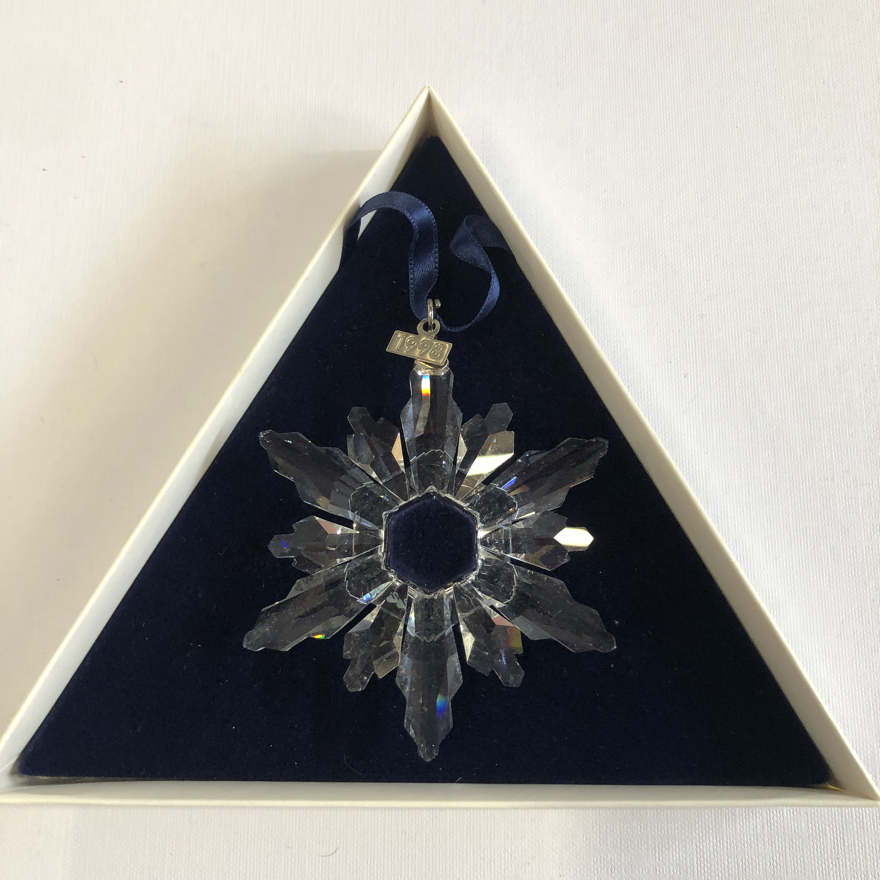 【SWAROVSKI】クリスマスオーナメント 1998年 SWAROVSKI】クリスマスオーナメント 1998年 SWAROVSKI