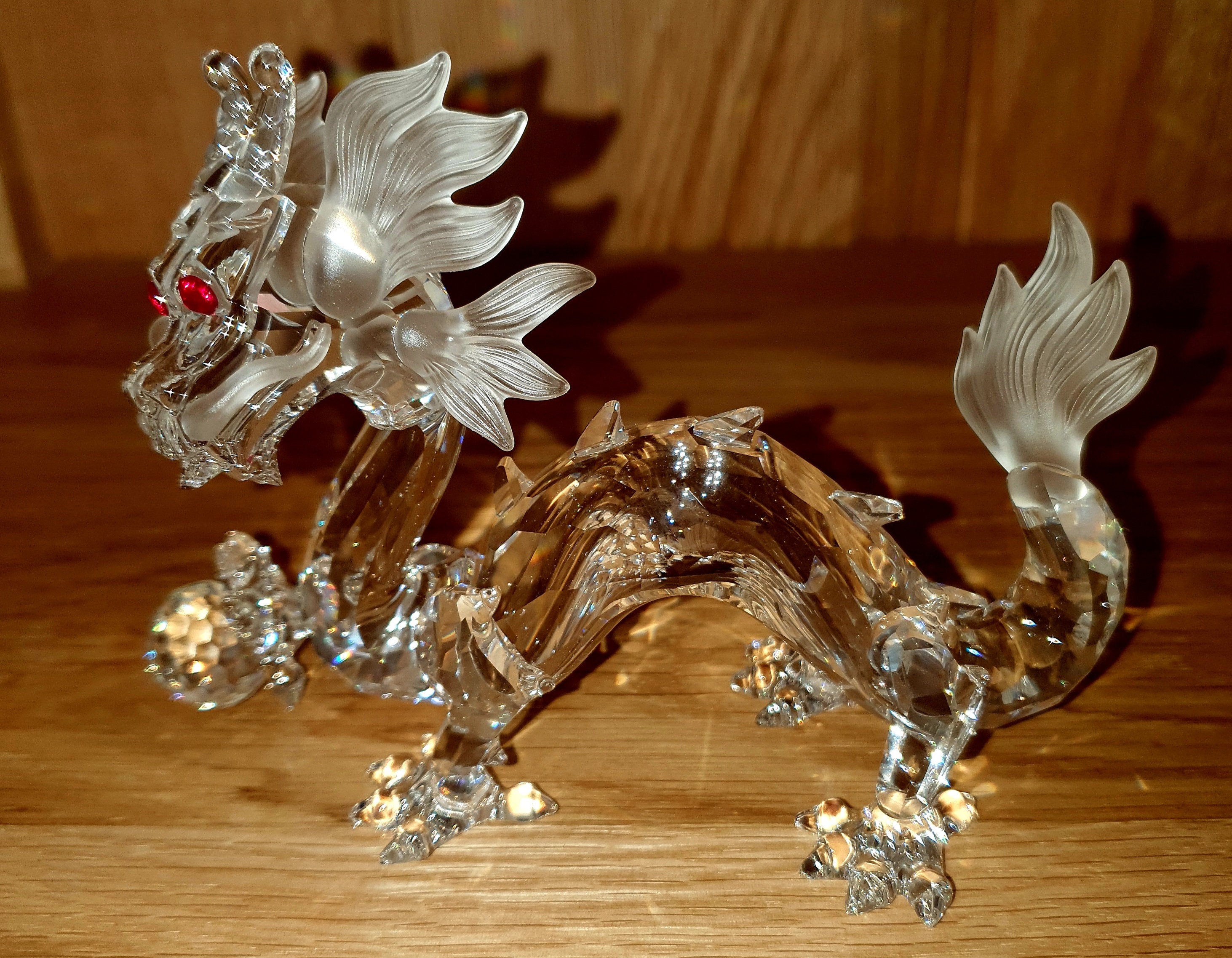 Swarovski 1997 Signed Annual Edition Dragon SCS - Etsy