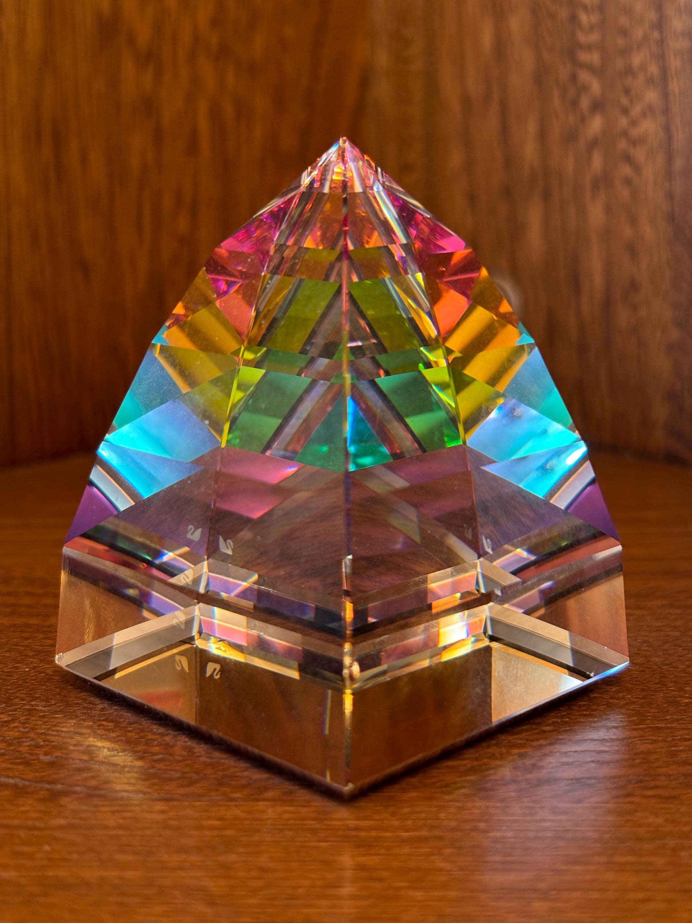 Swarovski Pyramid Pharaoh Paperweight - Etsy