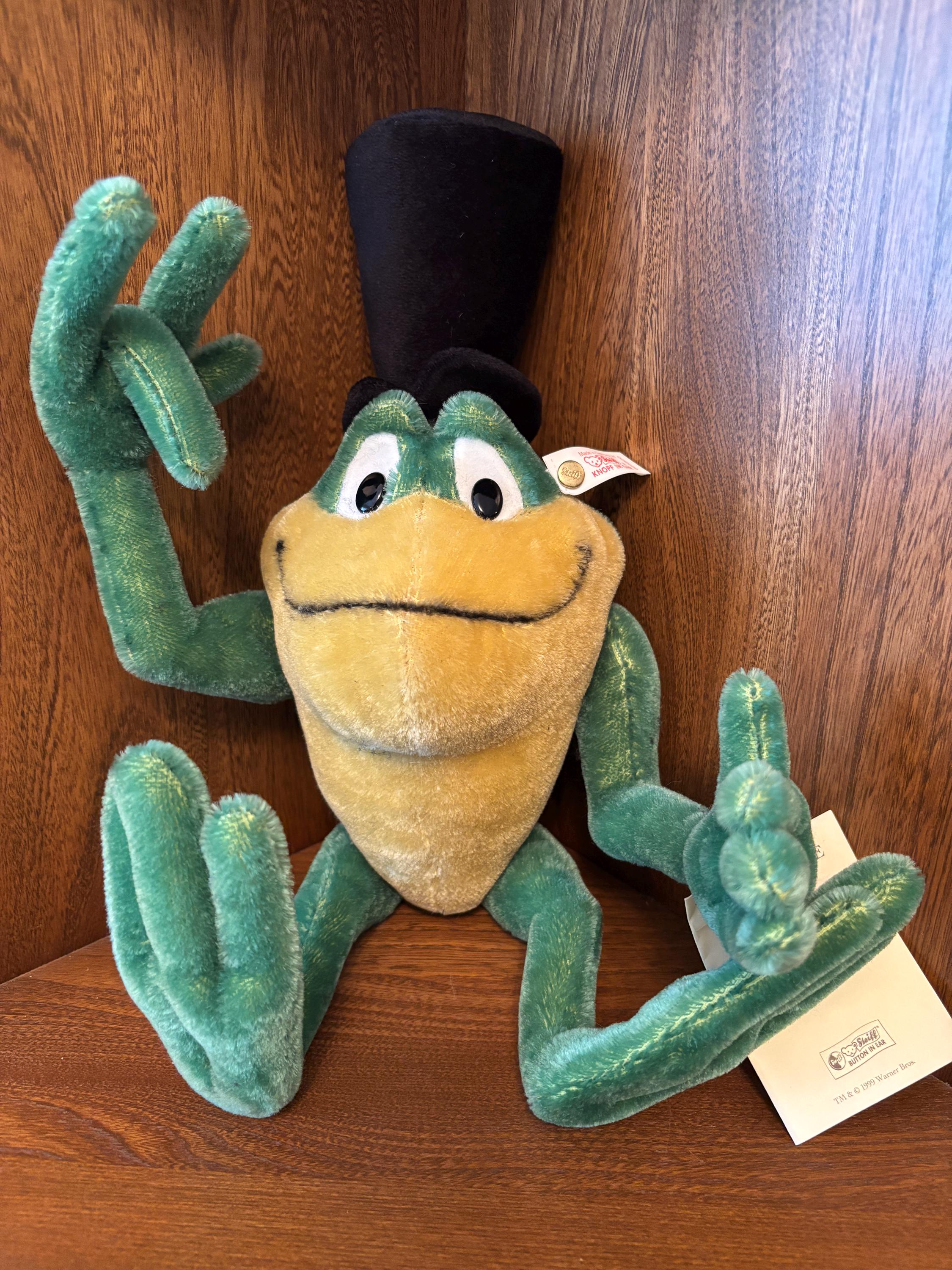 Steiff Michigan J. Frog 1999 Limited Edition Warner Bros Studio