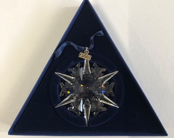 スワロフスキー 2002年版 クリスタル クリスマスオーナメント - Etsy 日本