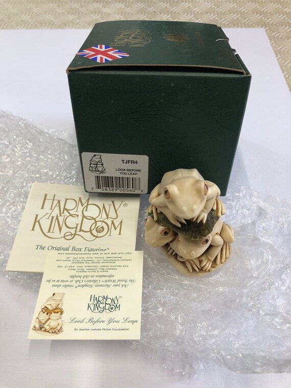 Look Before You Leap Harmony Kingdom Frogs TJFR4 - Etsy Canada