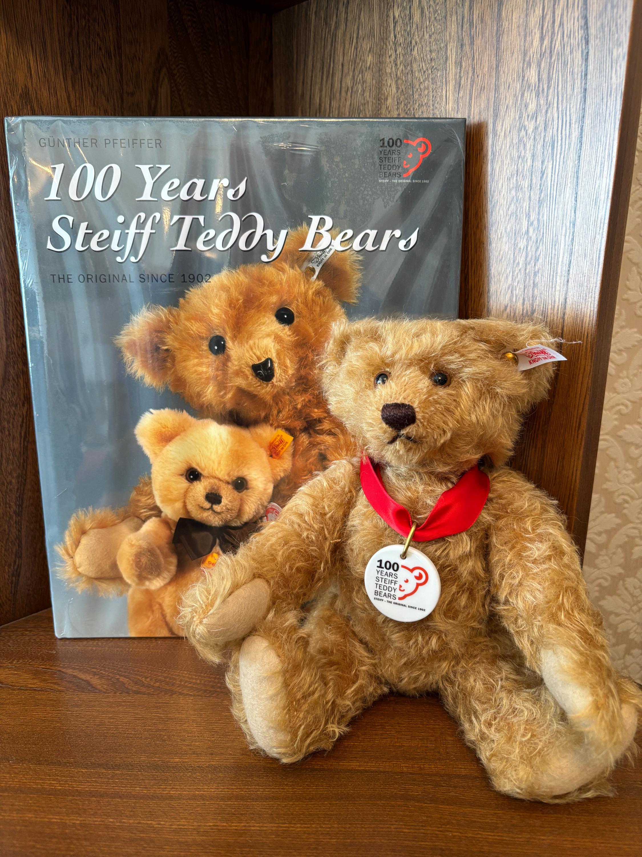 Steiff Bear and Book 100 Year Anniversary Limited Edition EAN