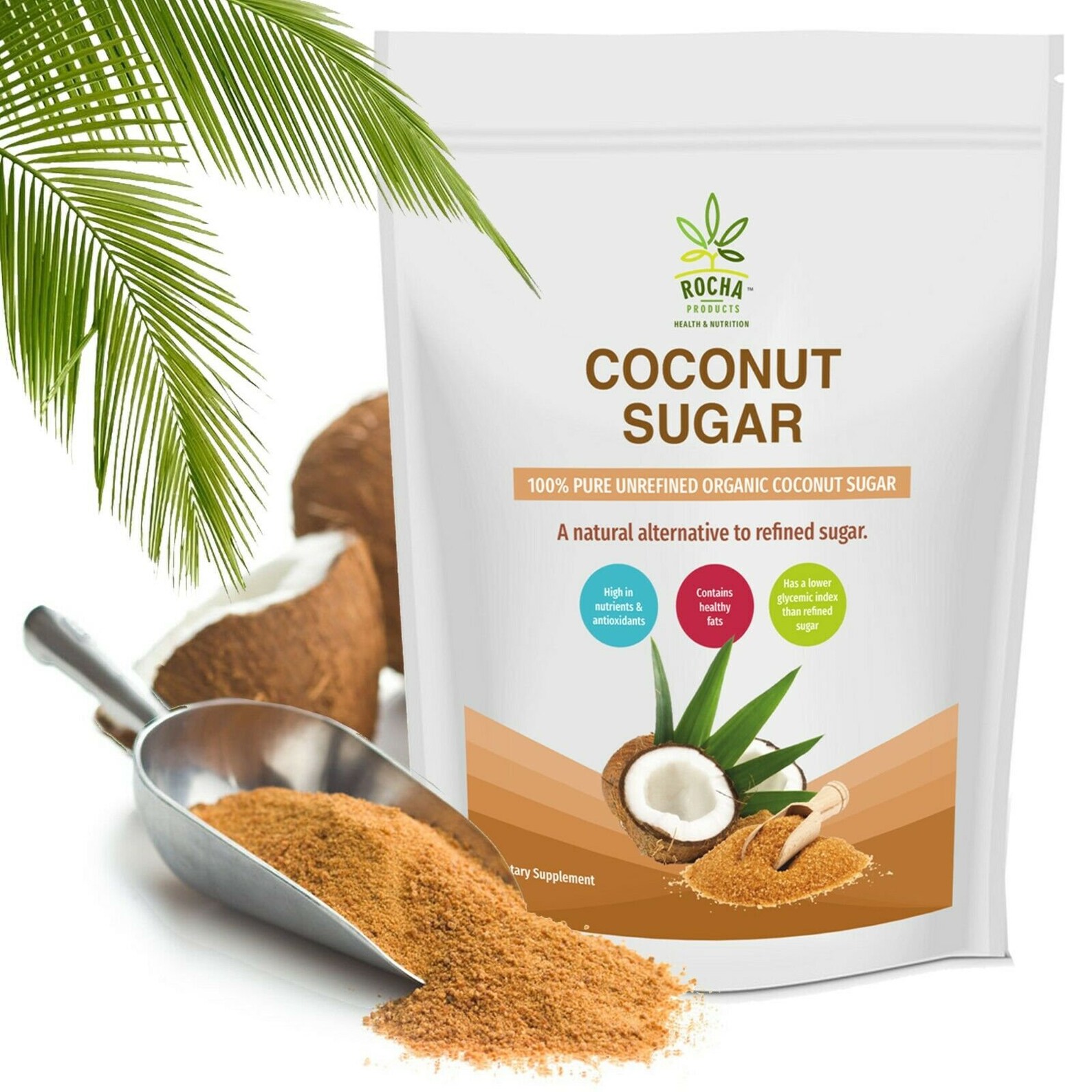 Organic Coconut Palm Sugar Coco Sugar Coco Sap Sugar and Etsy