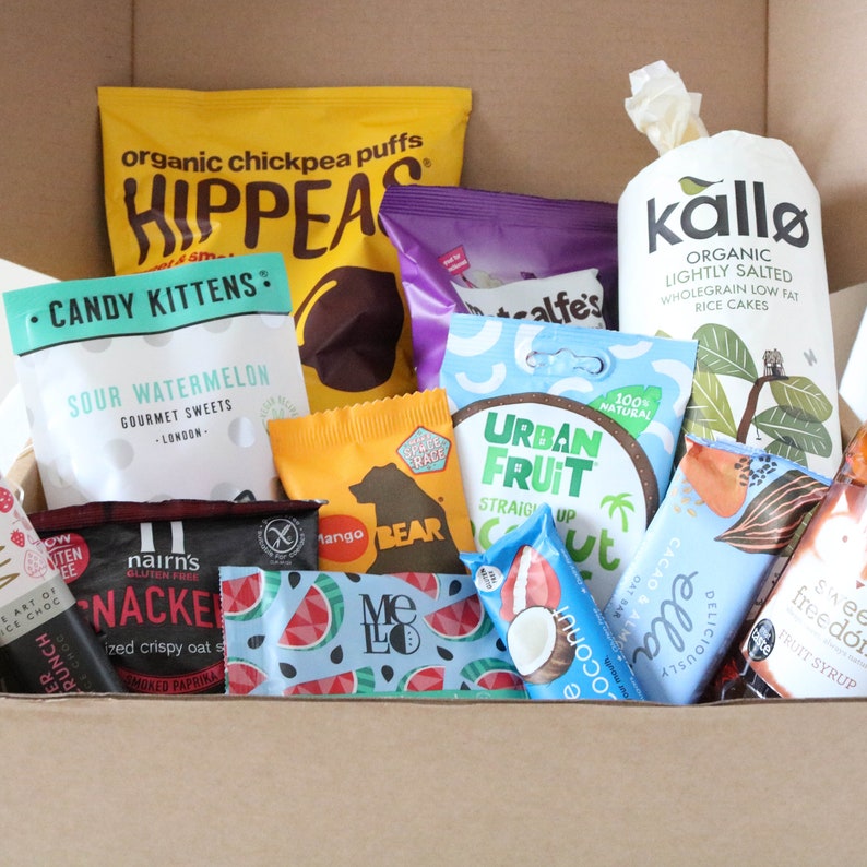 Valentines Vegan Gift Box Big Vegan Snack Box Sweet Treats