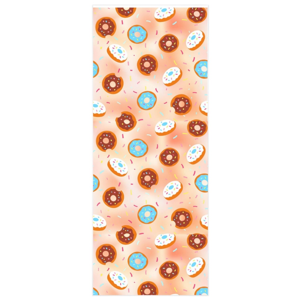 Donut Wrapping Paper, All Occasion Wrapping Paper sold by Bump in Thnight, SKU 24495331