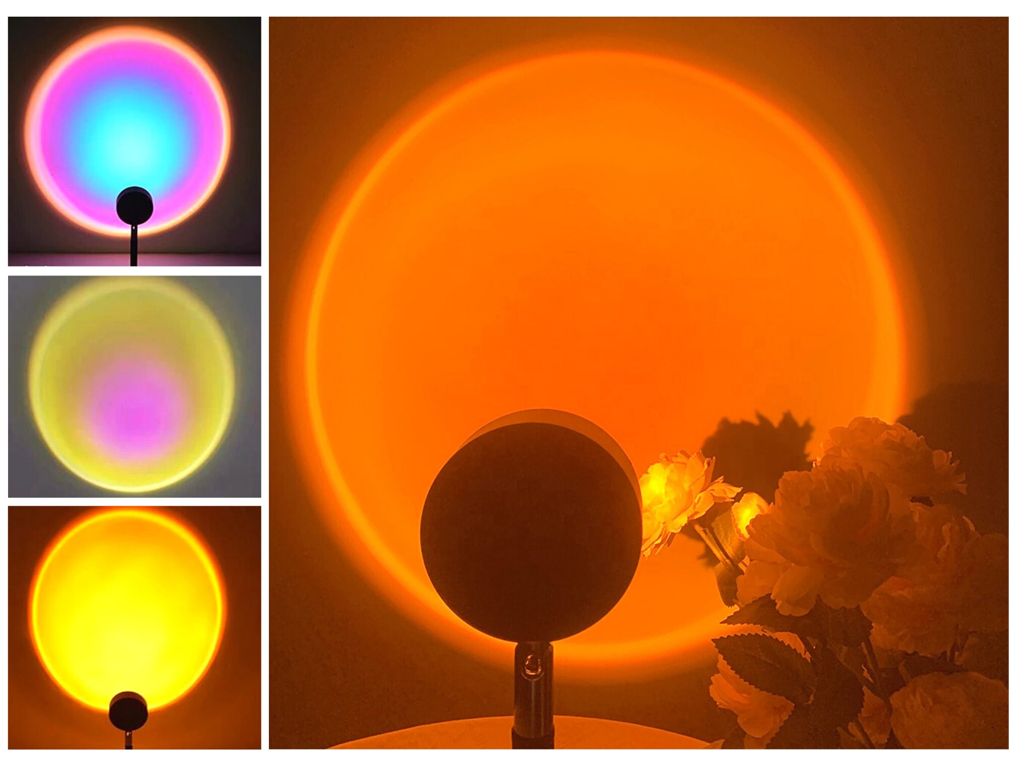 Lampe de coucher du soleil lampe de projecteur lampe de | Etsy