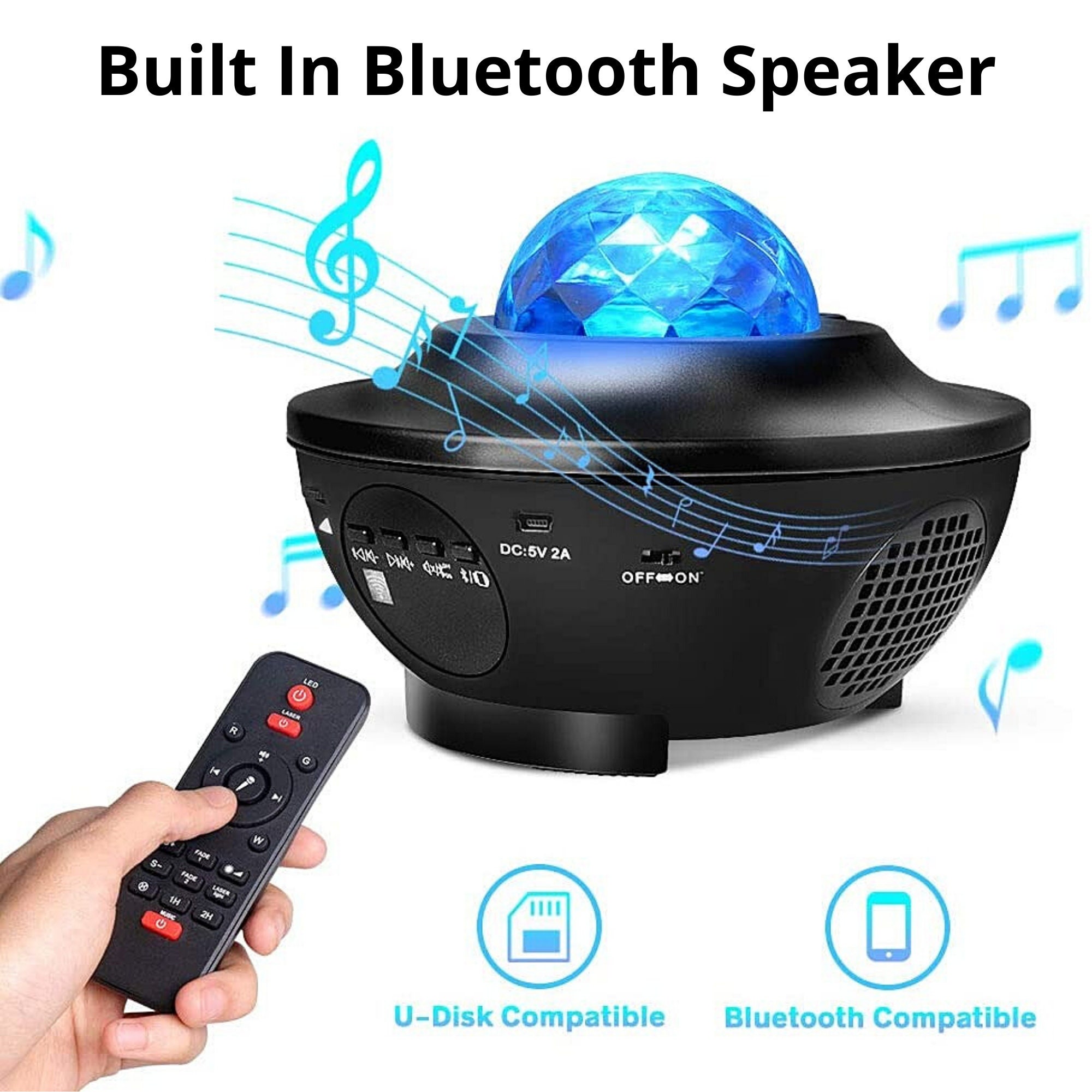 2 in 1 projector light