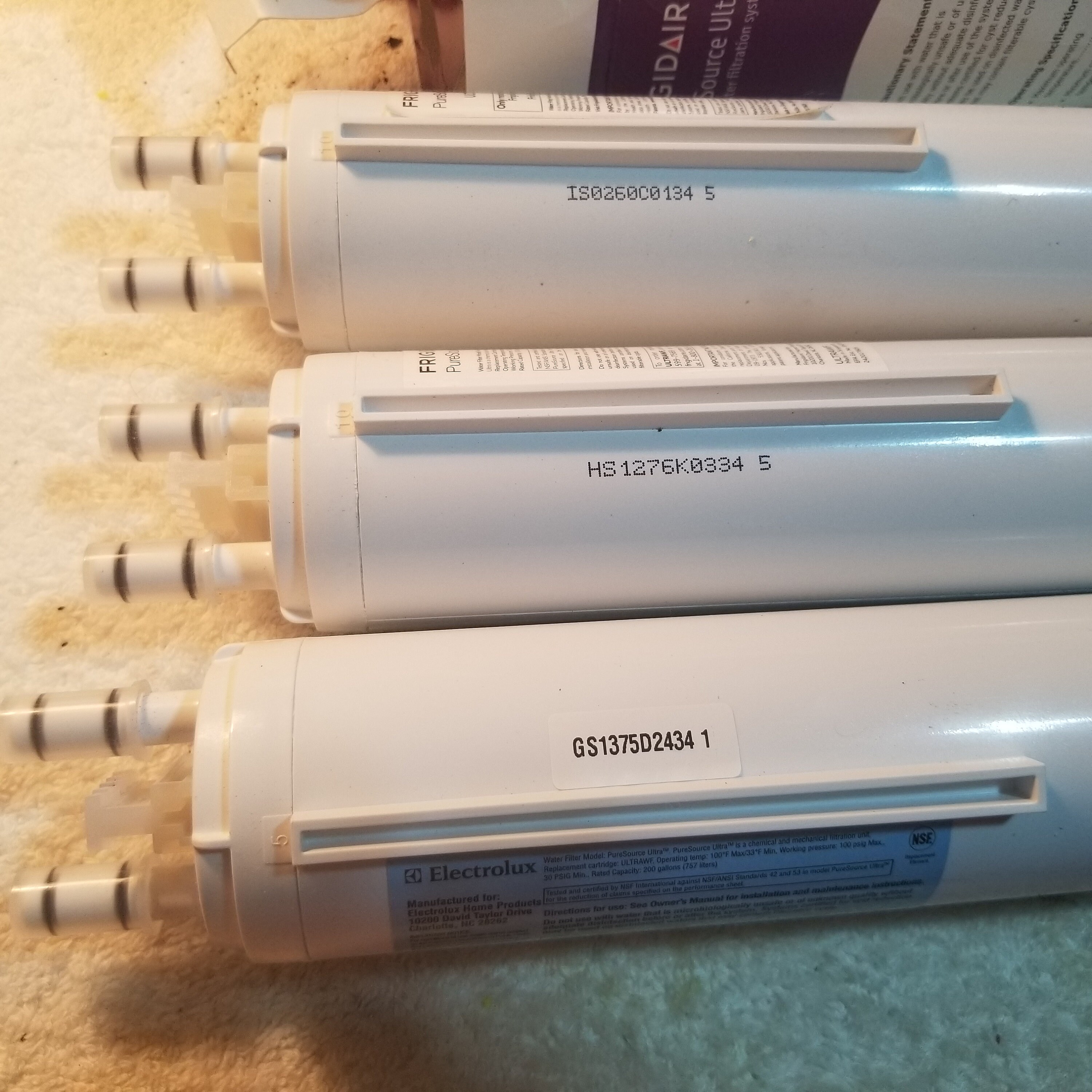 3 New Frigidaire Ice/ Water Filters Etsy