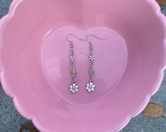 indie flower earrings