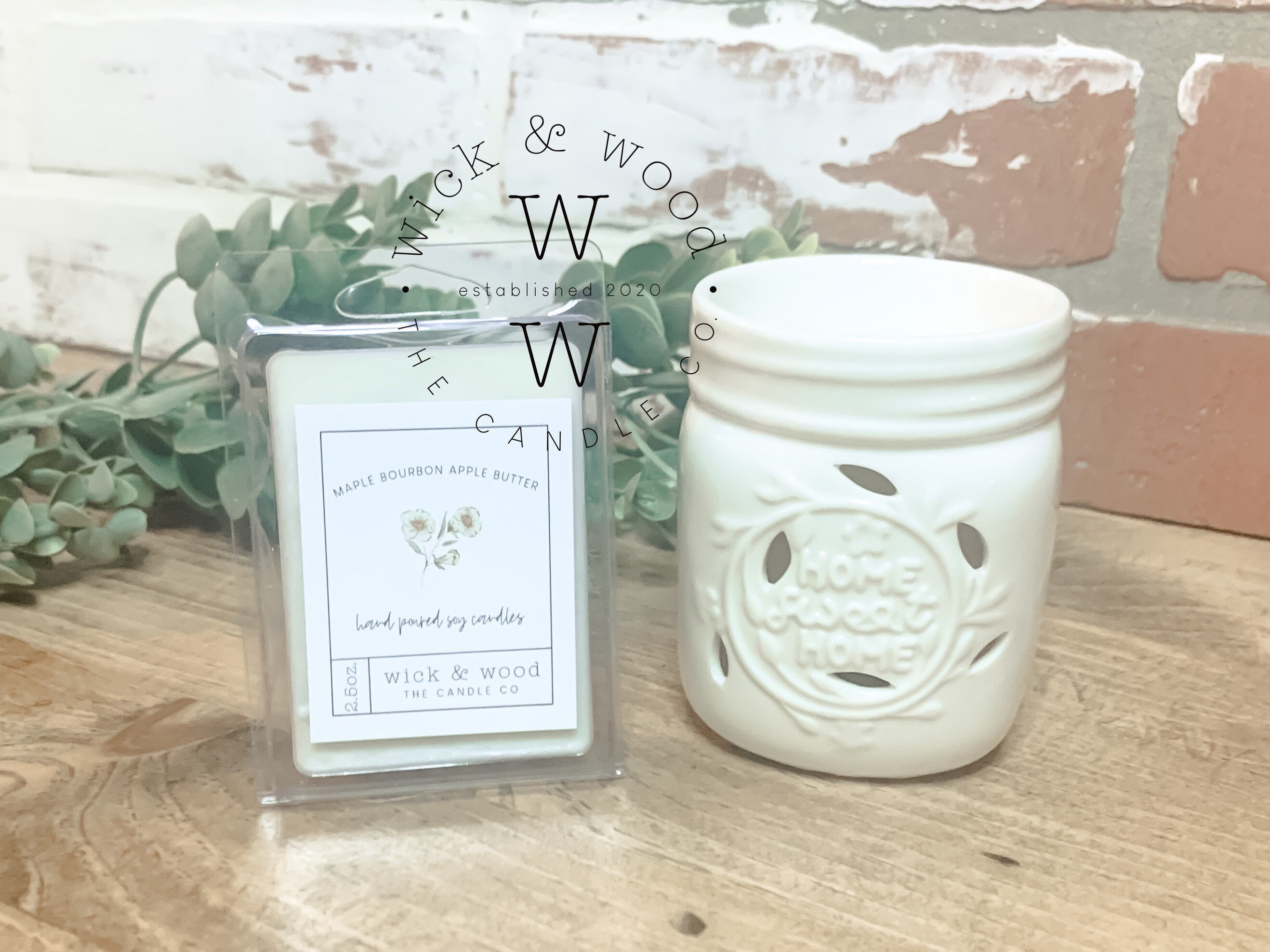 Wax Melt Warmer Mason Jar Warmer Wax Melt PlugIn Wick Etsy