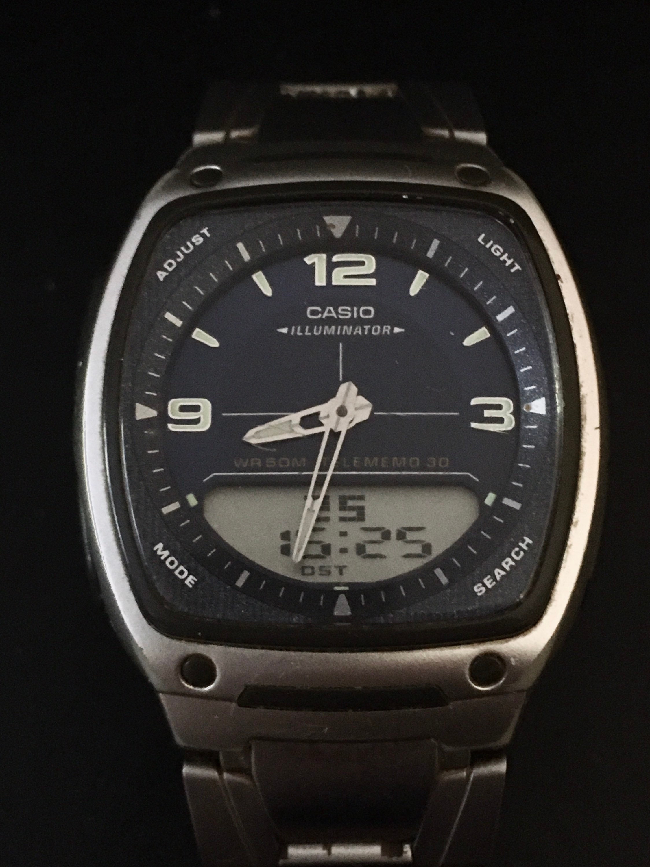 Casio Illuminator 2747 AW81 World Time Digital Analogue Watch | Etsy