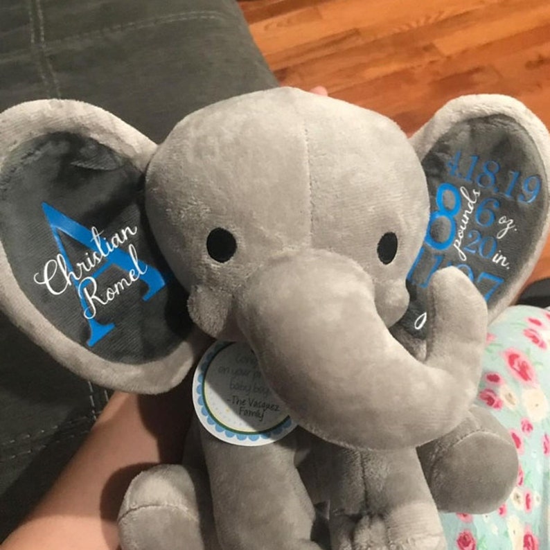 Baby Birth StatAnnouncement Elephant