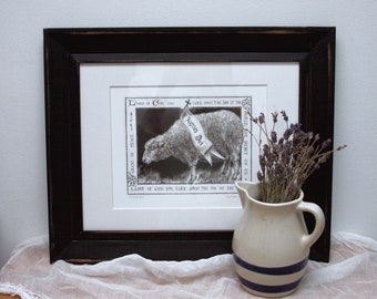 Agnus Dei Lamb of God Reproduction (Unframed)