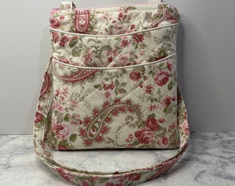 AHOMY Vintage Paisley Flower Messenger Bag Small Travel School Sling Bag Crossbody Bag AHOMY Vintage Paisley Flower Messenger Bag Small Travel School Sling Bag Crossbody Bag