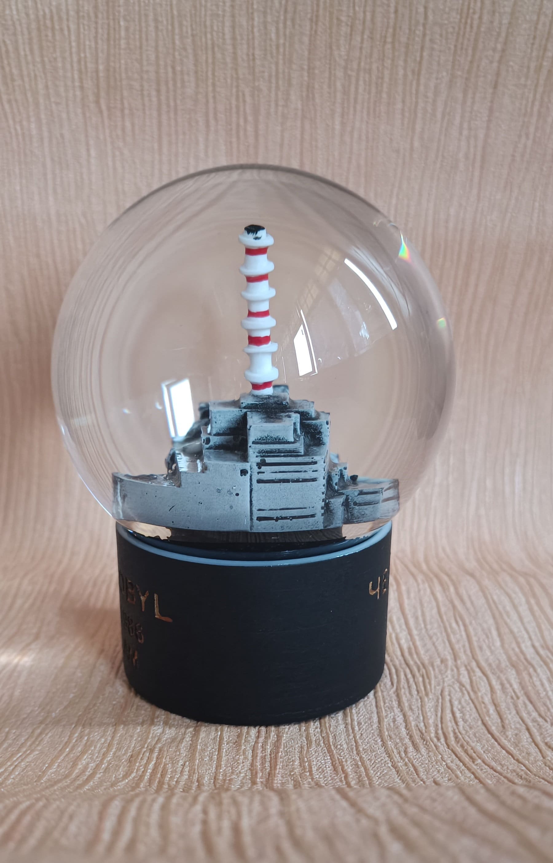 Chernobyl Nuclear Reactor. Original Snow Globe. Glass Globe. Etsy