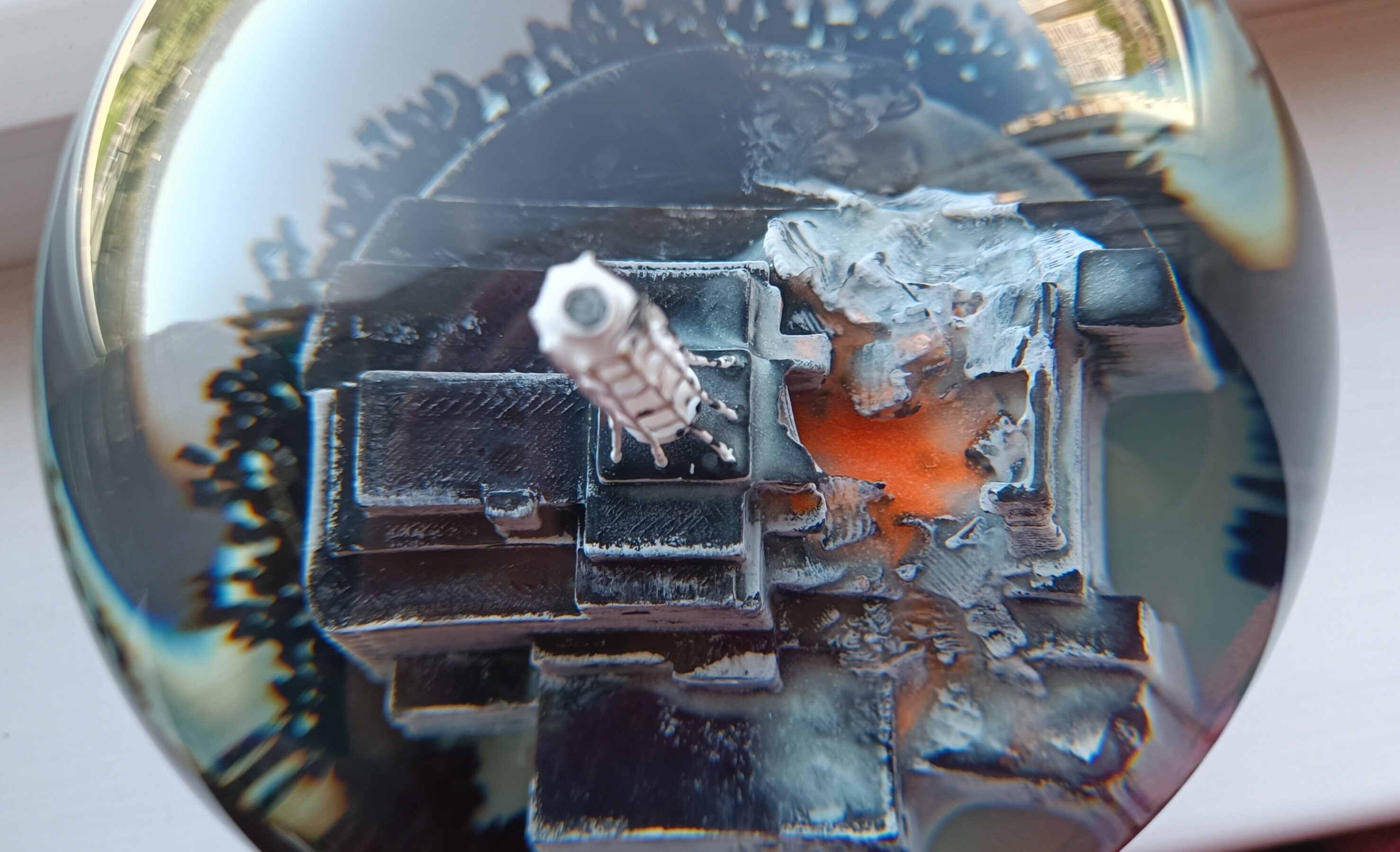 Chernobyl Nuclear Reactor. Original Snow Globe. Glass Globe. Etsy