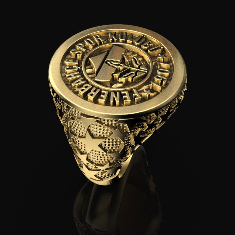 passt allen Ring für Fußball Fans Fenerbahce FB verstellbare Größe passt allen Ring für Fußball Fans Fenerbahce FB verstellbare Größe