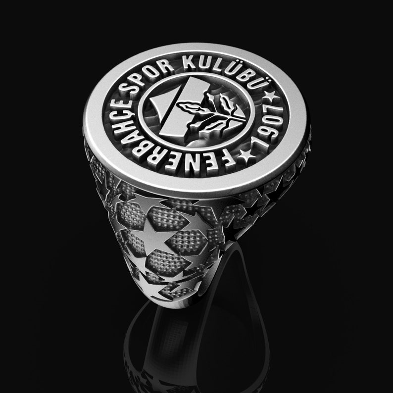 passt allen Ring für Fußball Fans Fenerbahce FB verstellbare Größe passt allen Ring für Fußball Fans Fenerbahce FB verstellbare Größe