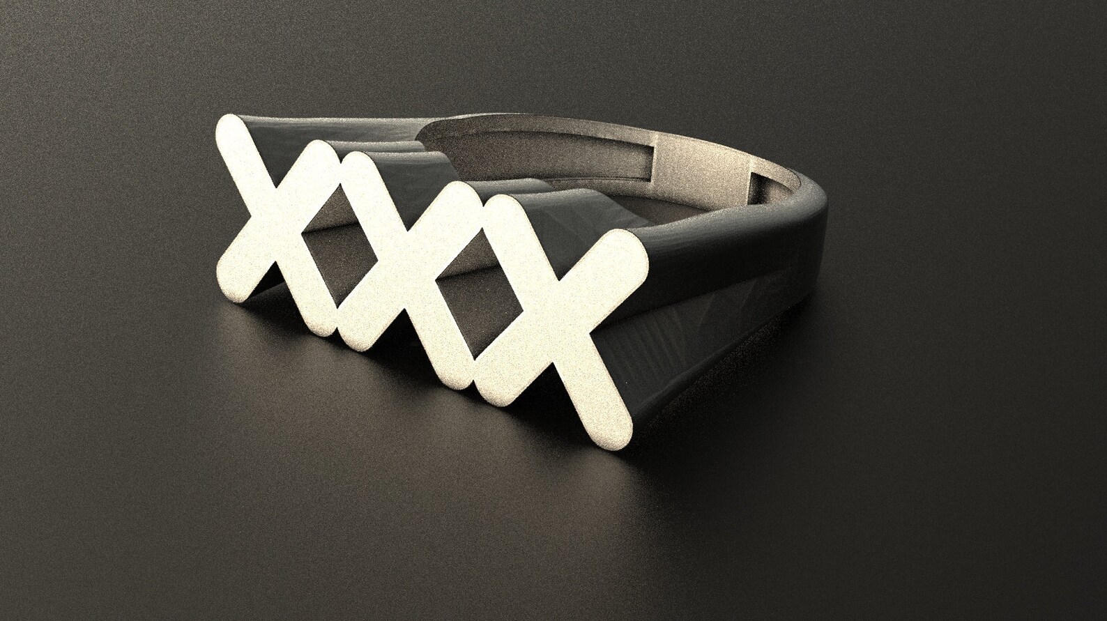 X Ring Superb Handmade Jewelry 925k Sterling Silver Etsy