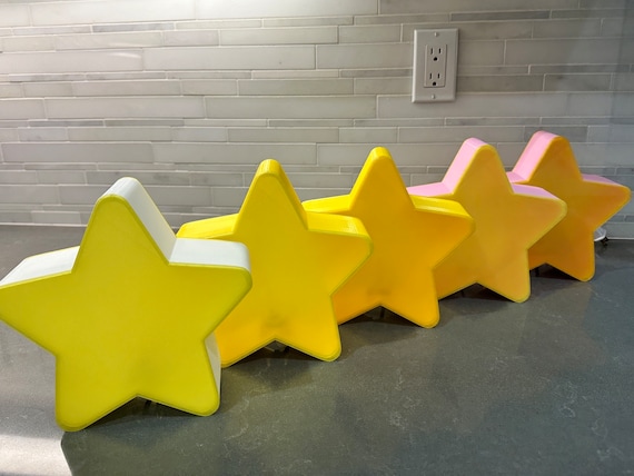 Star Shaped Mood Lamp With Efficient LED Bulb Great as a Night