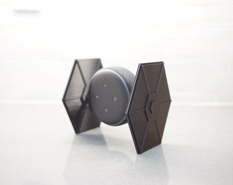 Star Wars Tie Fighter inspired Amazon Echo Dot 3rd gen speaker holder stand - 3D printed