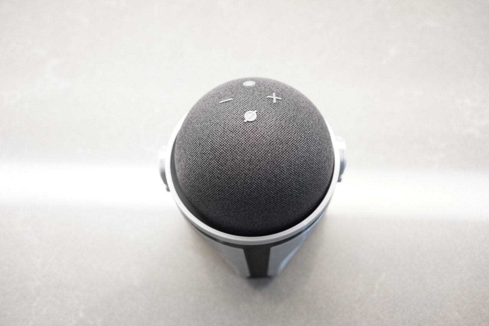 Mandalorian inspired Amazon Echo Dot 4th or 5th gen speaker holder