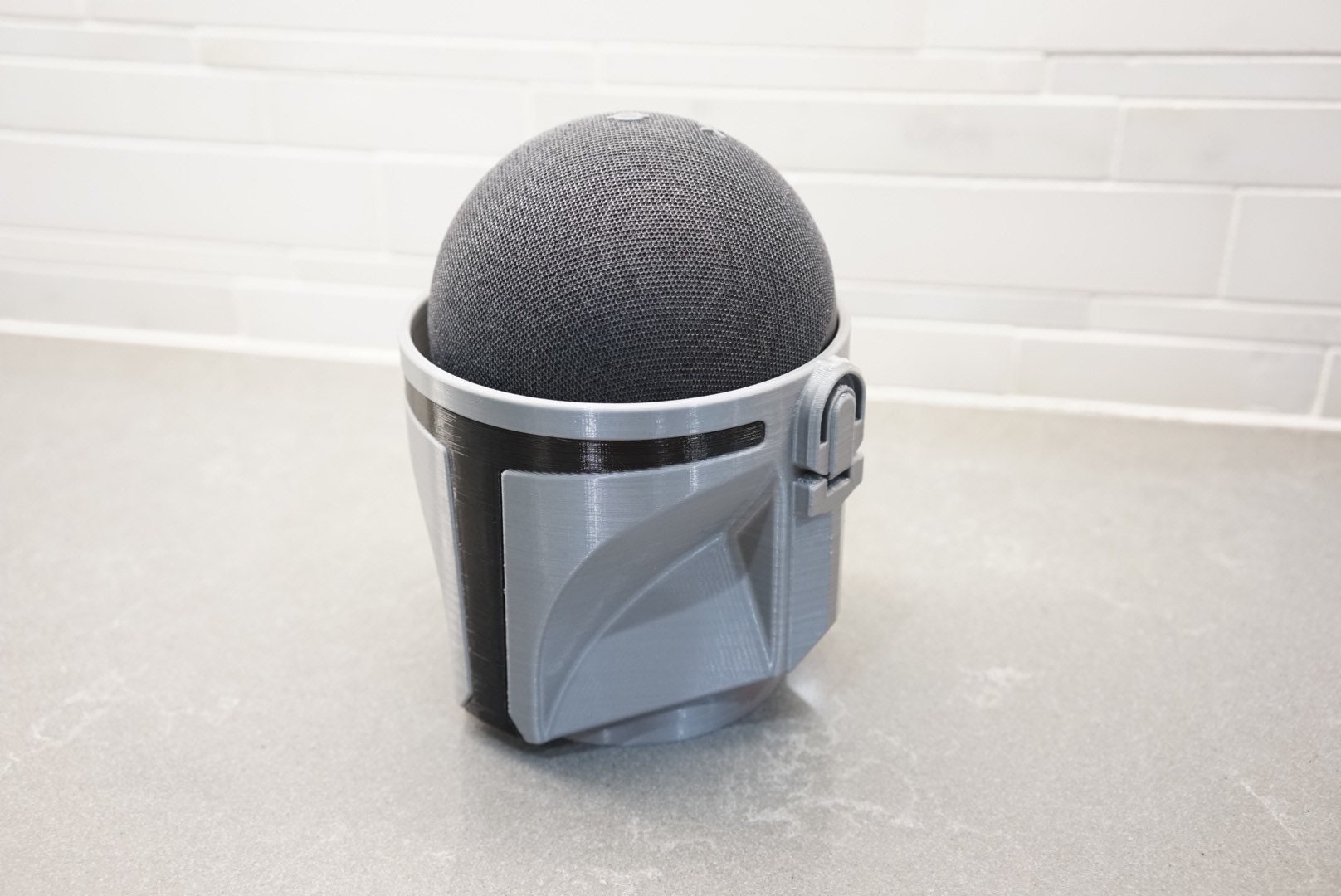 Star Wars Tie Fighter Inspired  Echo Dot 4th or 5th Gen Speaker  Holder Stand 3D Printed 