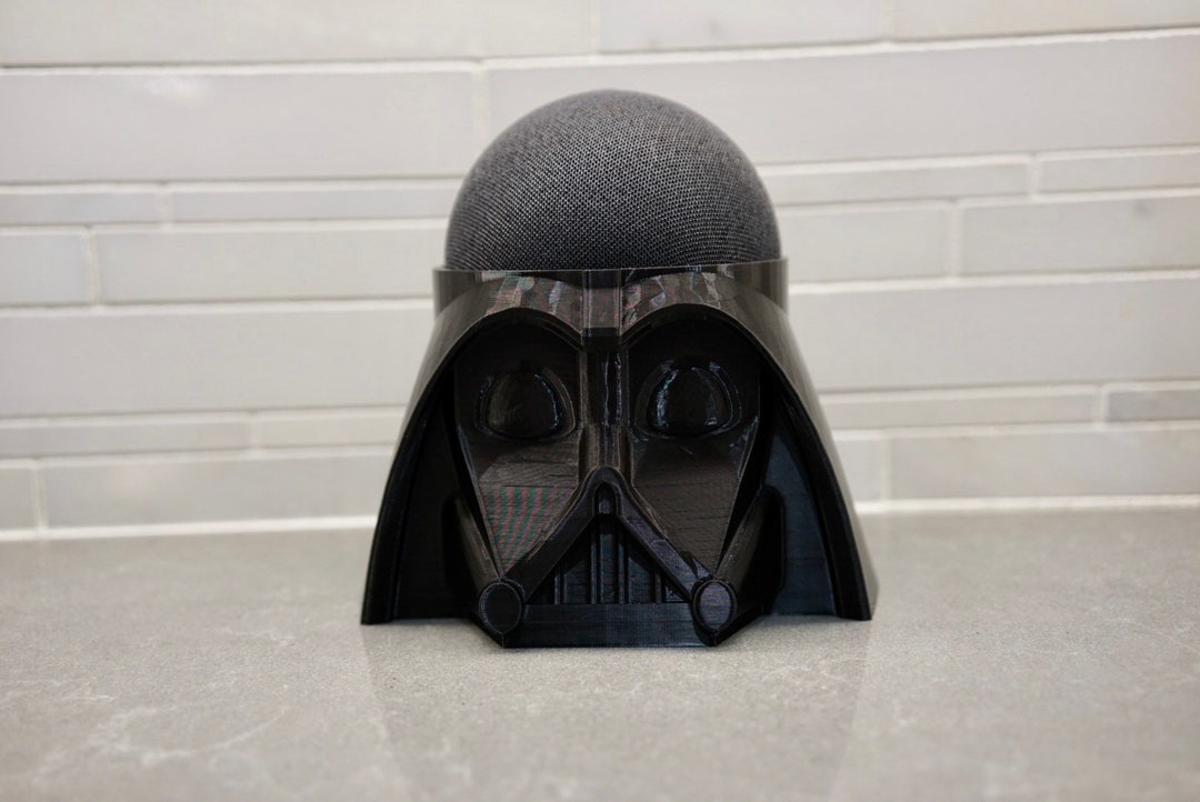 Darth Vader Inspired Amazon Echo Dot 4th or 5th Gen Speaker Holder Stand Alexa Enabled Smart