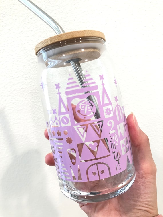 Disney Small World Inspired Beer Can Glass -  Sweden