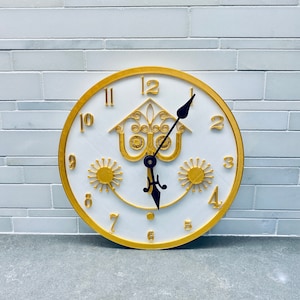 It's a Small World Disney inspired wall clock - 3D printed analog wall clock