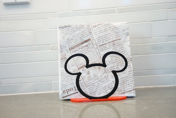 Disney Castle or Mickey Inspired 3D Printed Napkin Holder Etsy