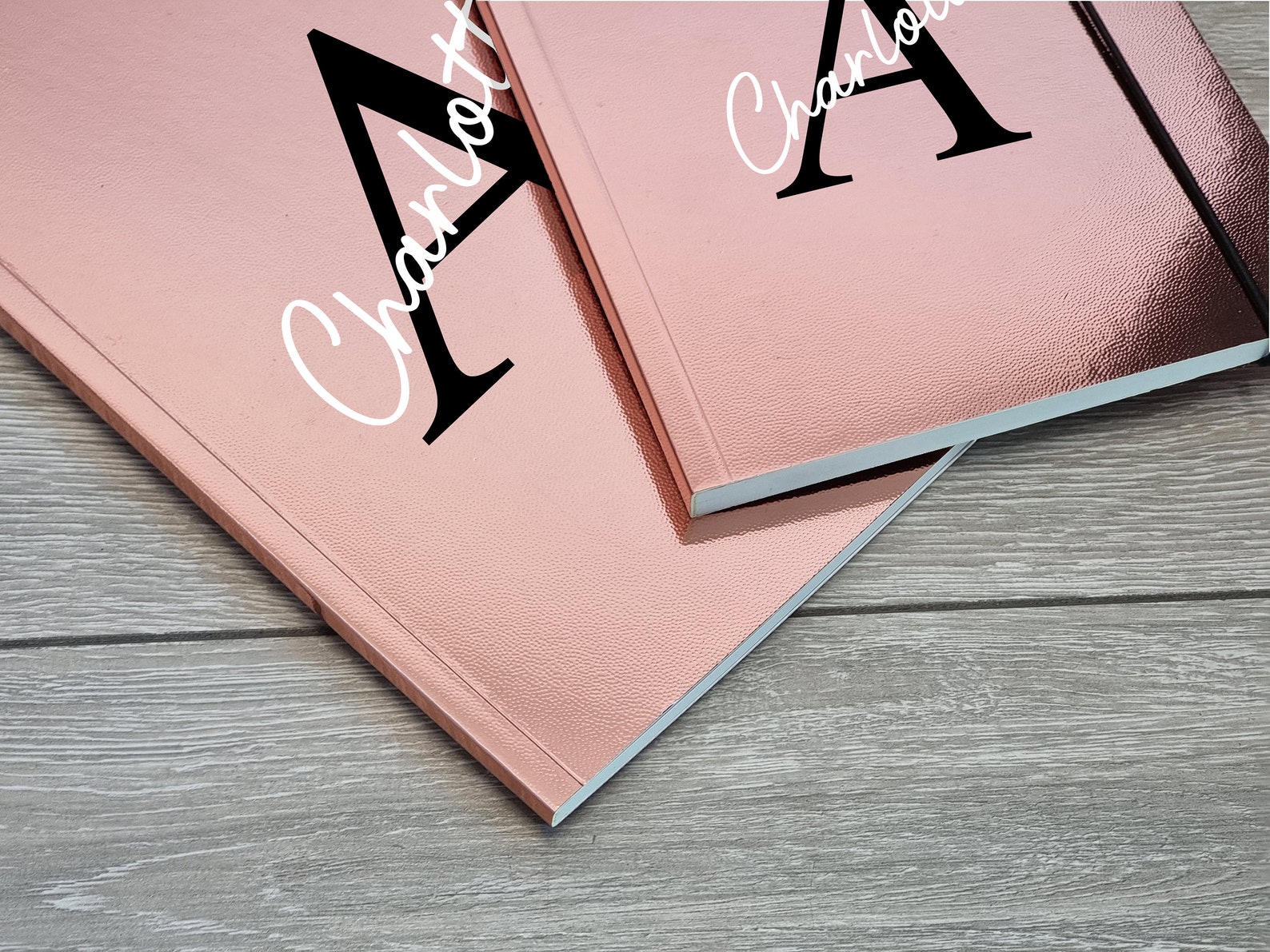 Personalised Notepad Set with Custom Name Notebook Choose Etsy