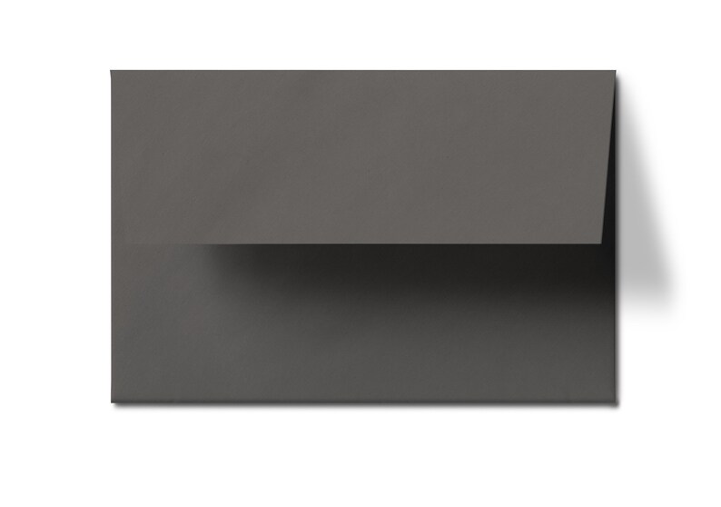 Pack of 10 - Luxury 175gsm Dark Grey Envelopes Pack of 10 - Luxury 175gsm Dark Grey Envelopes