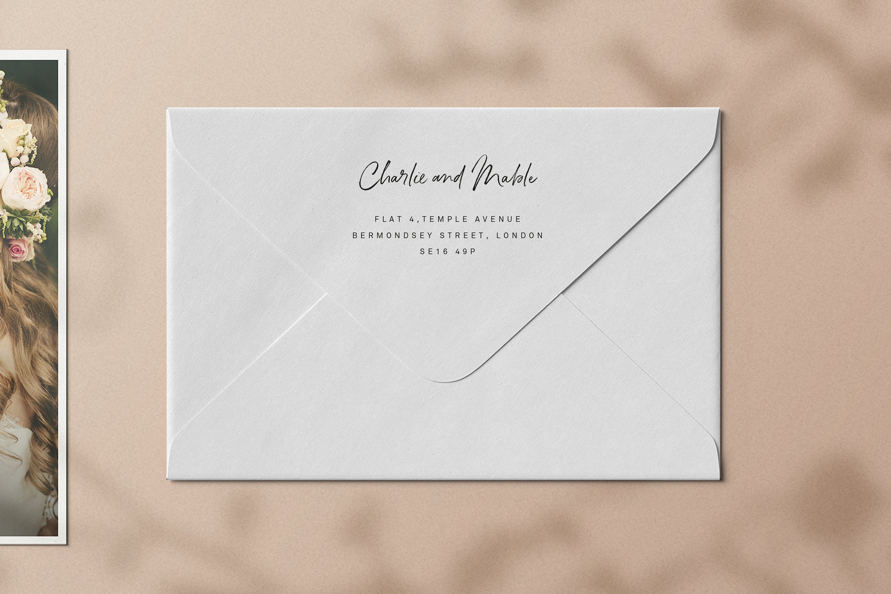 Printed Addressed Envelopes Etsy